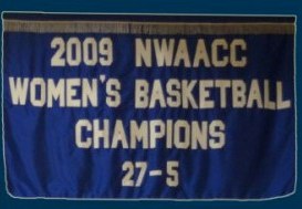 2009 Women's Basketball NWAACC Championship Banner
